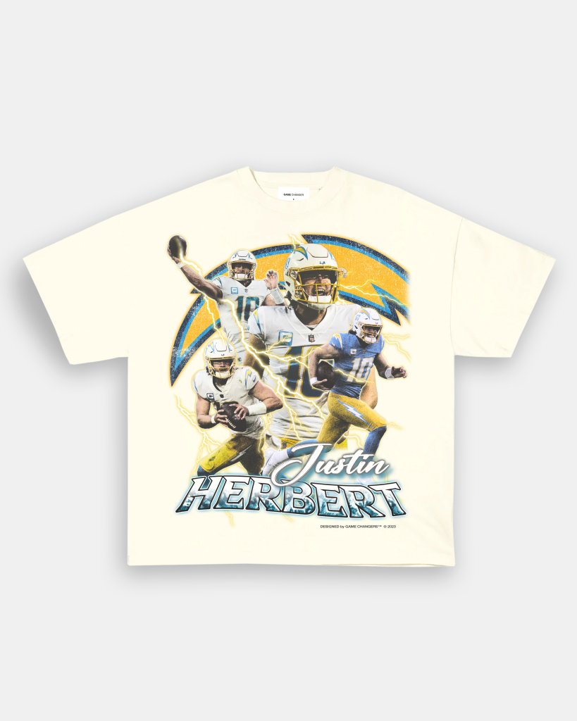 JUSTIN HERBERT TEE - VIP - GAME CHANGERS TEE