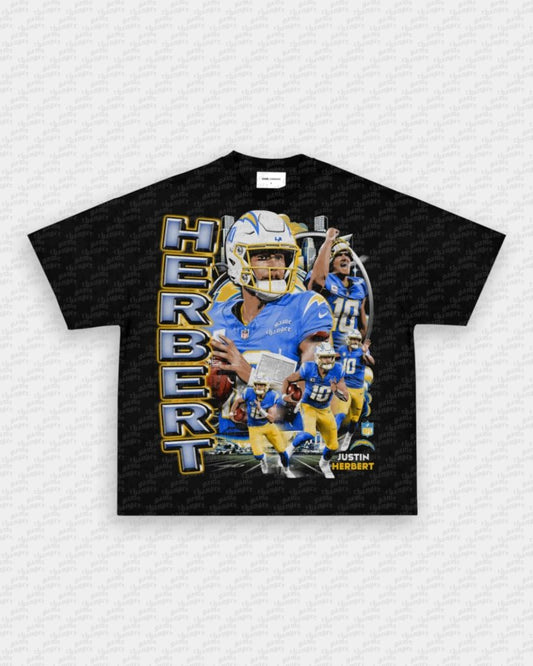 JUSTIN HERBERT V3 TEE - VIP - GAME CHANGERS - GAME CHANGERS GRAPHIC TEE