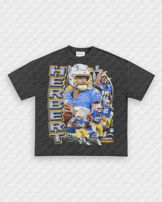JUSTIN HERBERT V3 TEE - VIP - GAME CHANGERS - GAME CHANGERS GRAPHIC TEE