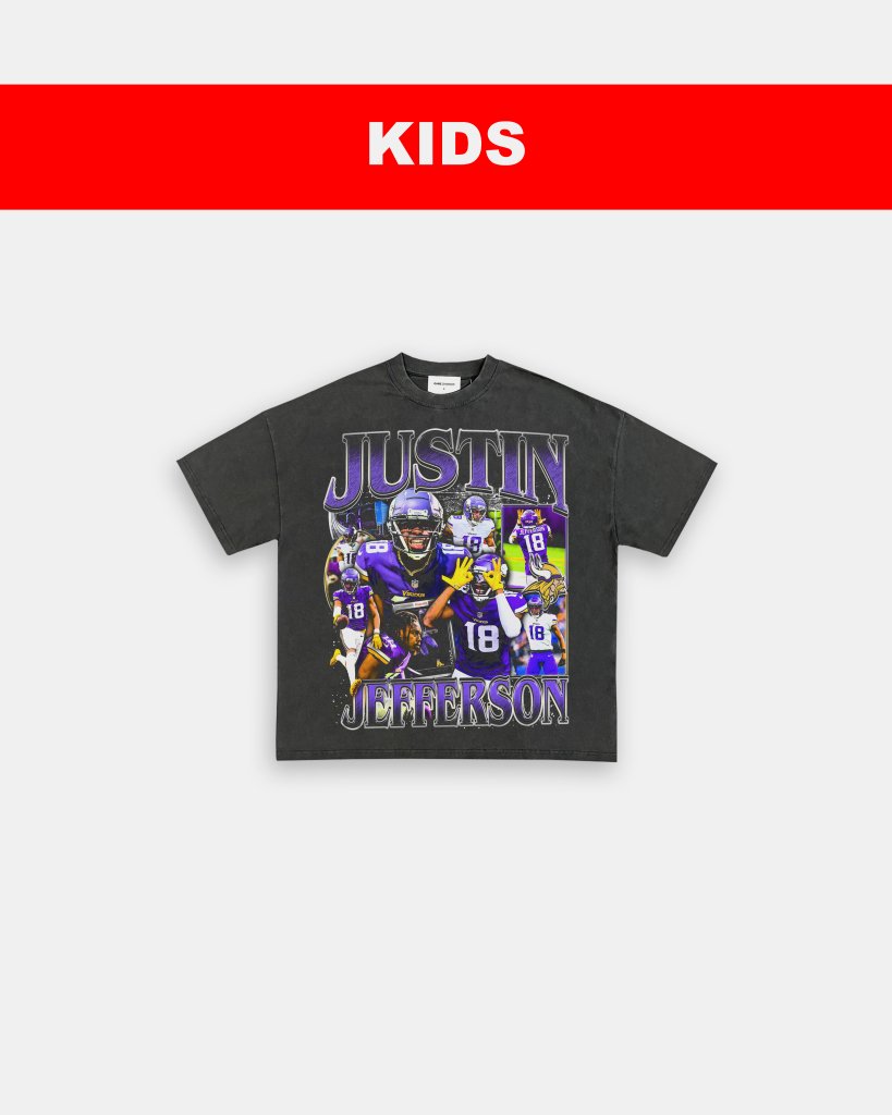 JUSTIN JEFFERSON 2 - KIDS TEE - VIP - GAME CHANGERS TEE