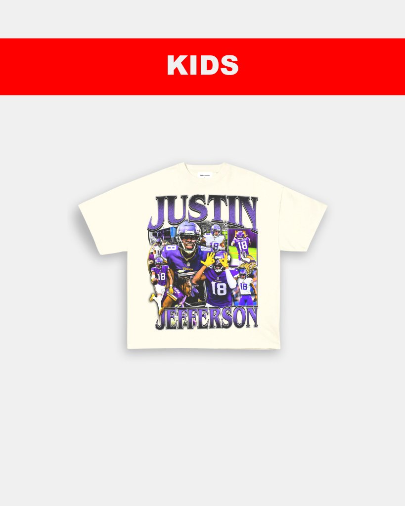 JUSTIN JEFFERSON 2 - KIDS TEE - VIP - GAME CHANGERS TEE