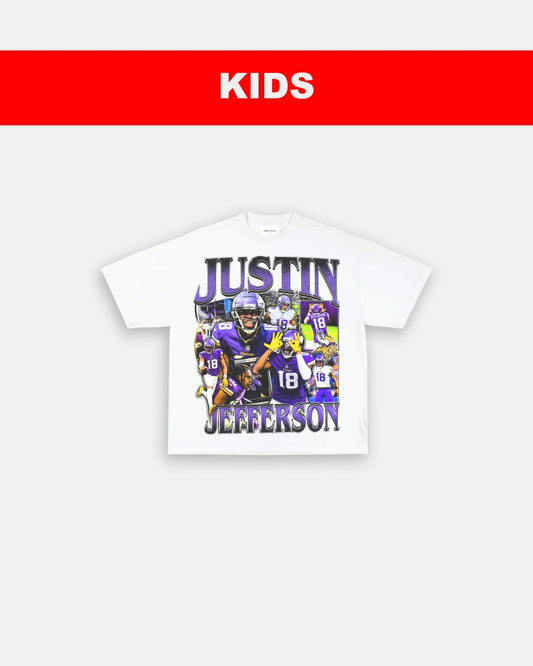 JUSTIN JEFFERSON 2 - KIDS TEE - VIP - GAME CHANGERS TEE