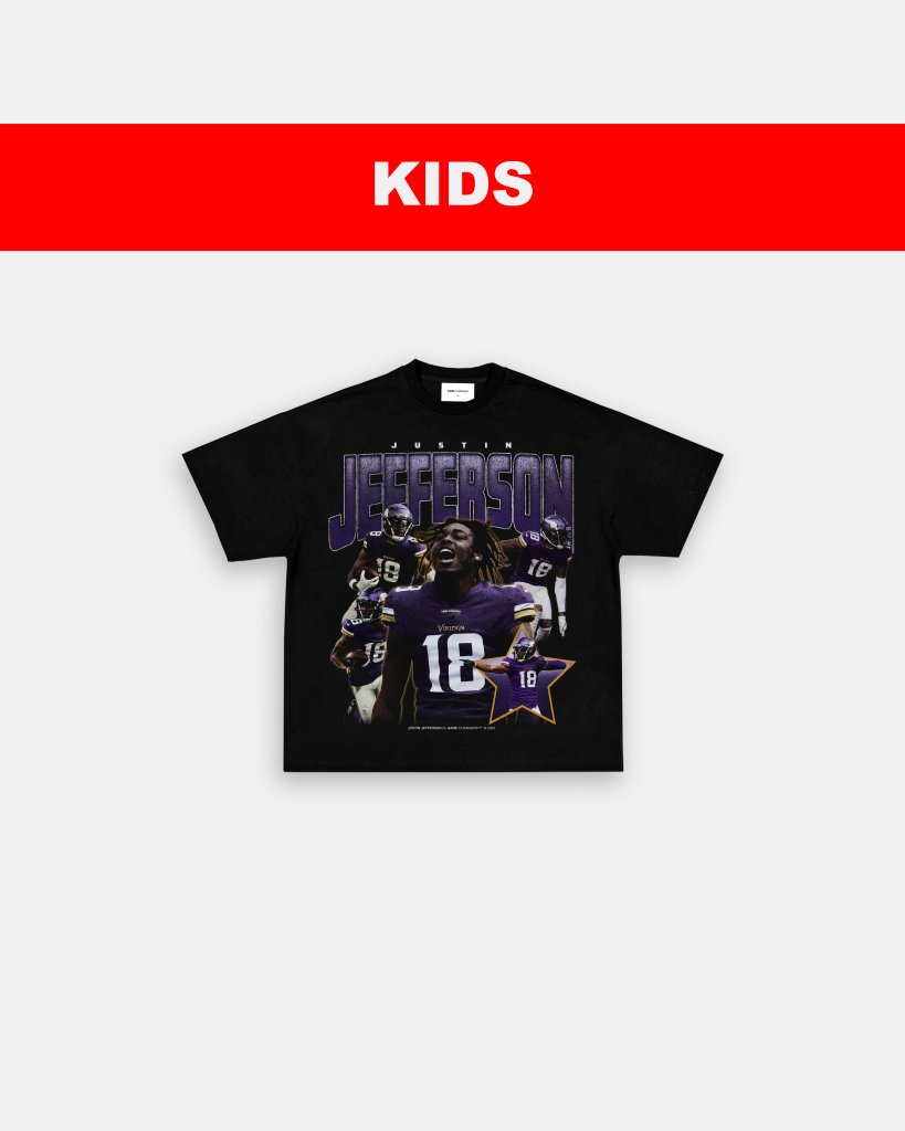 JUSTIN JEFFERSON - KIDS TEE - VIP - GAME CHANGERS TEE