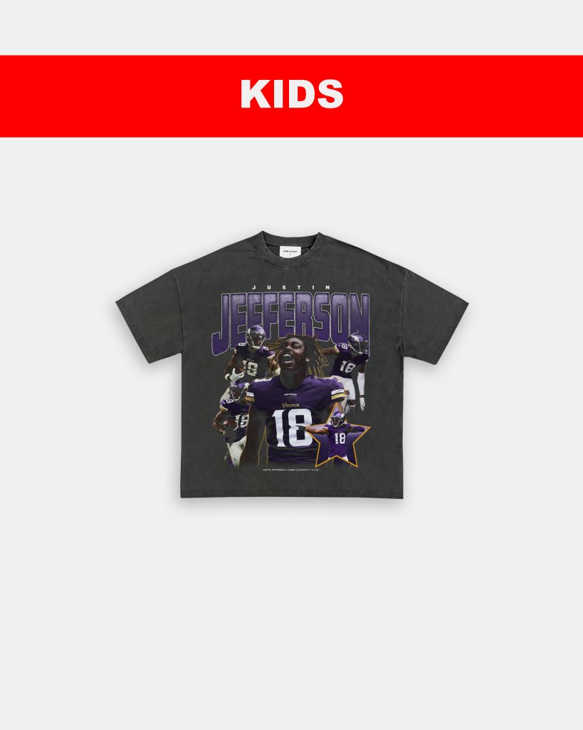 JUSTIN JEFFERSON - KIDS TEE - VIP - GAME CHANGERS TEE