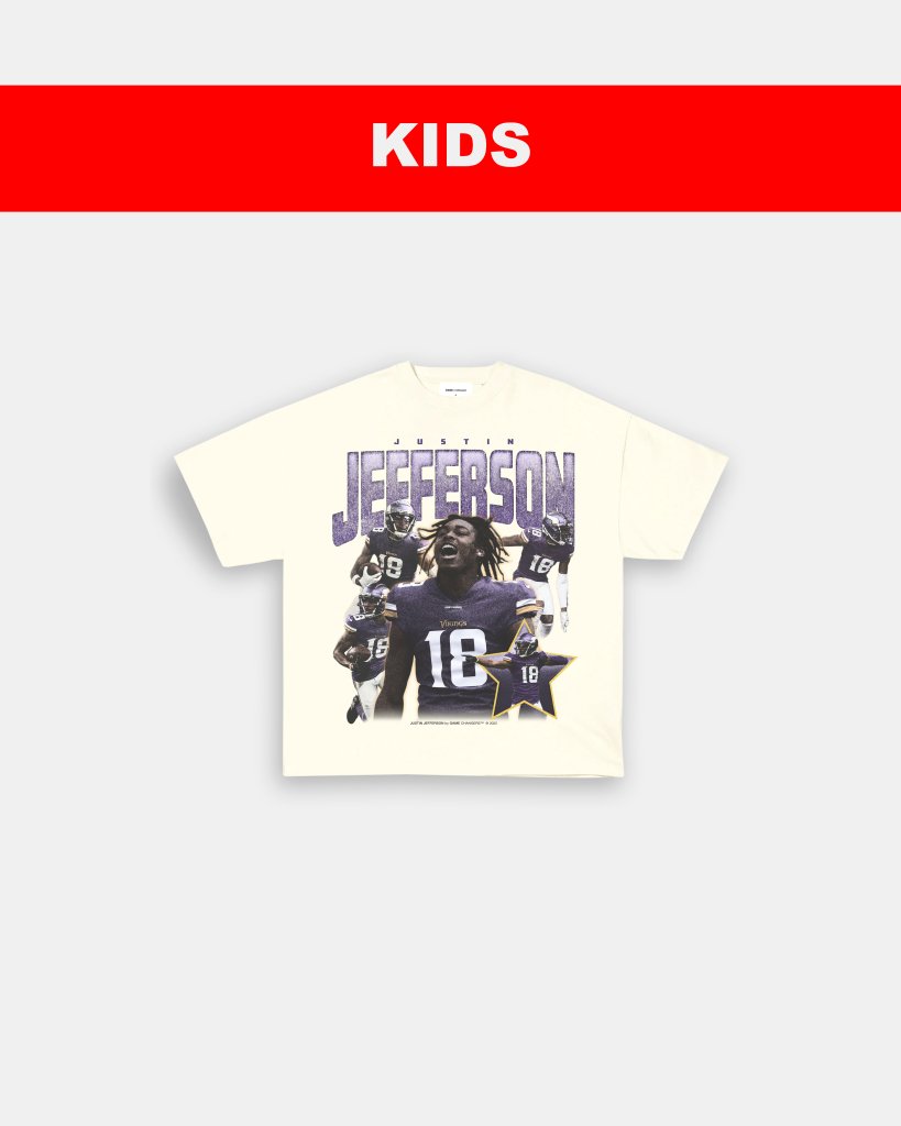 JUSTIN JEFFERSON - KIDS TEE - VIP - GAME CHANGERS TEE