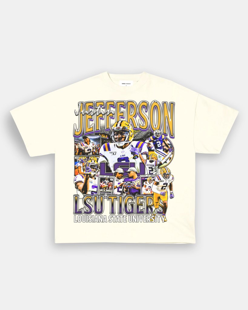 JUSTIN JEFFERSON - LSU TEE - VIP - GAME CHANGERS TEE