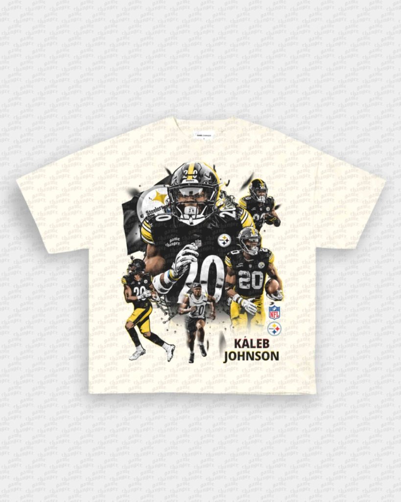 KALEB JOHNSON - STEELERS TEE - VIP - GAME CHANGERS - GAME CHANGERS GRAPHIC TEE