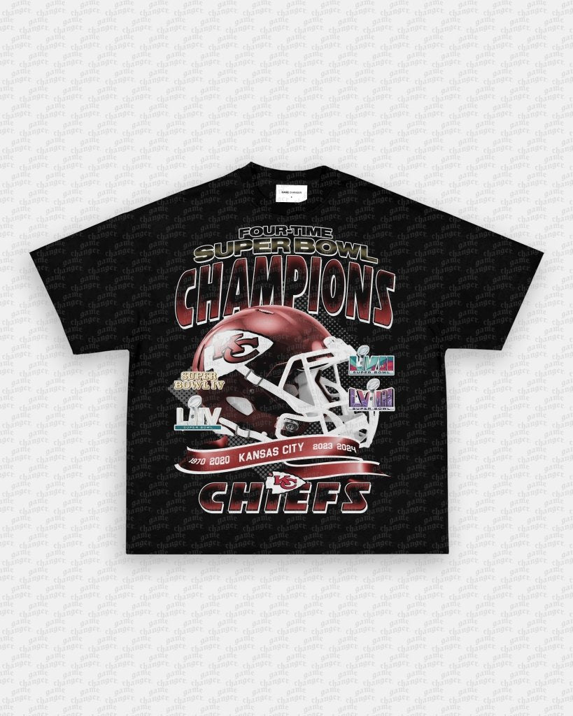 KANSAS CITY CHIEFS TEE - VIP - GAME CHANGERS GRAPHIC TEE