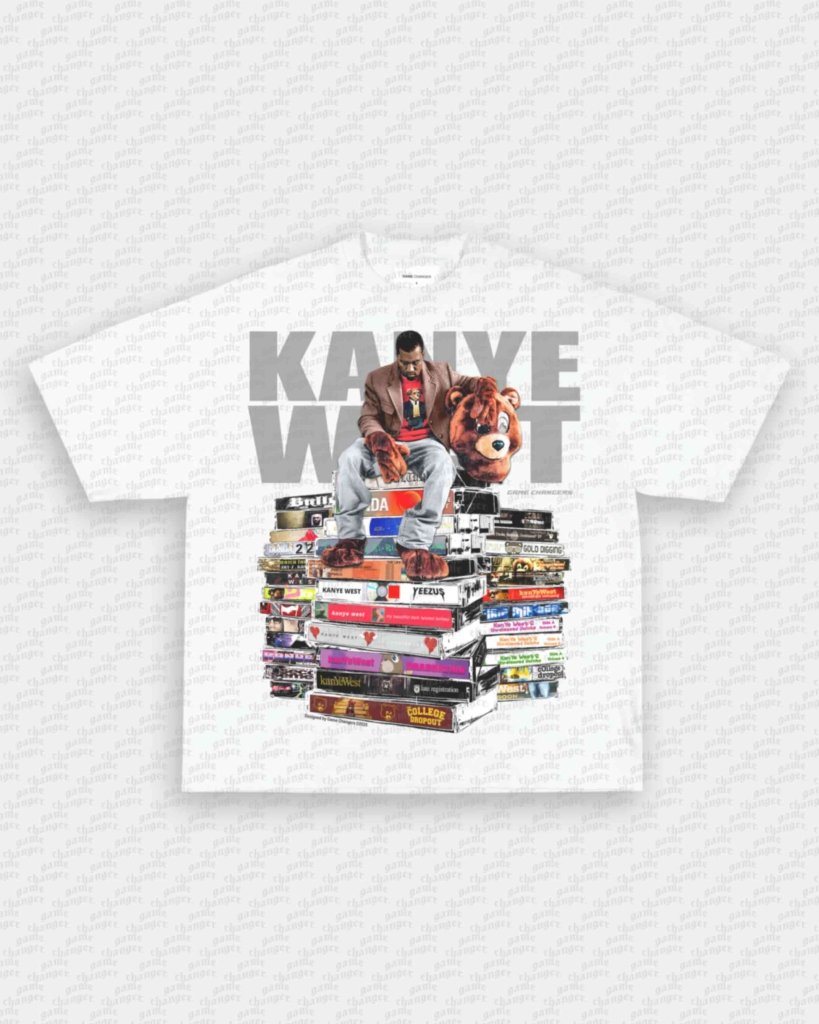 KANYE GREATEST HITS TEE - [DS] - VIP - GAME CHANGERS - GAME CHANGERS GRAPHIC TEE
