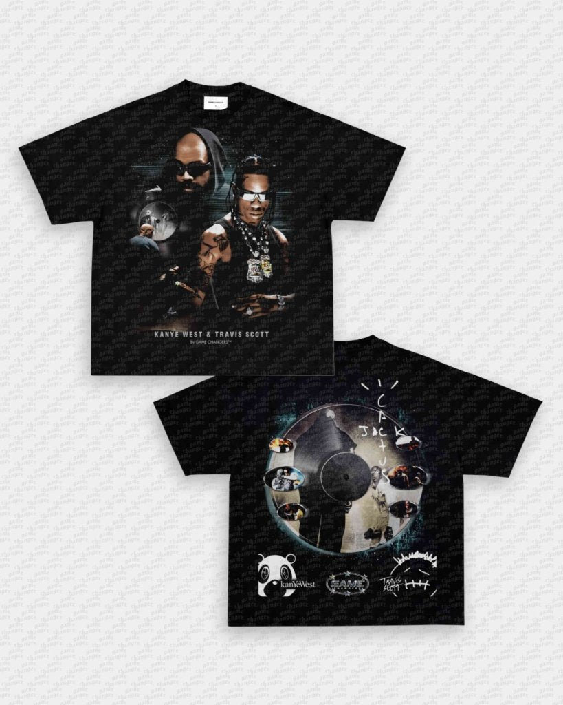 KANYE X TRAVIS TEE - [DS] - VIP - GAME CHANGERS - GAME CHANGERS GRAPHIC TEE