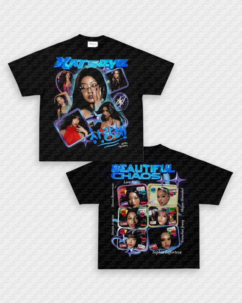 KATSEYE V3 TEE - [DS] - VIP - GAME CHANGERS - GAME CHANGERS GRAPHIC TEE