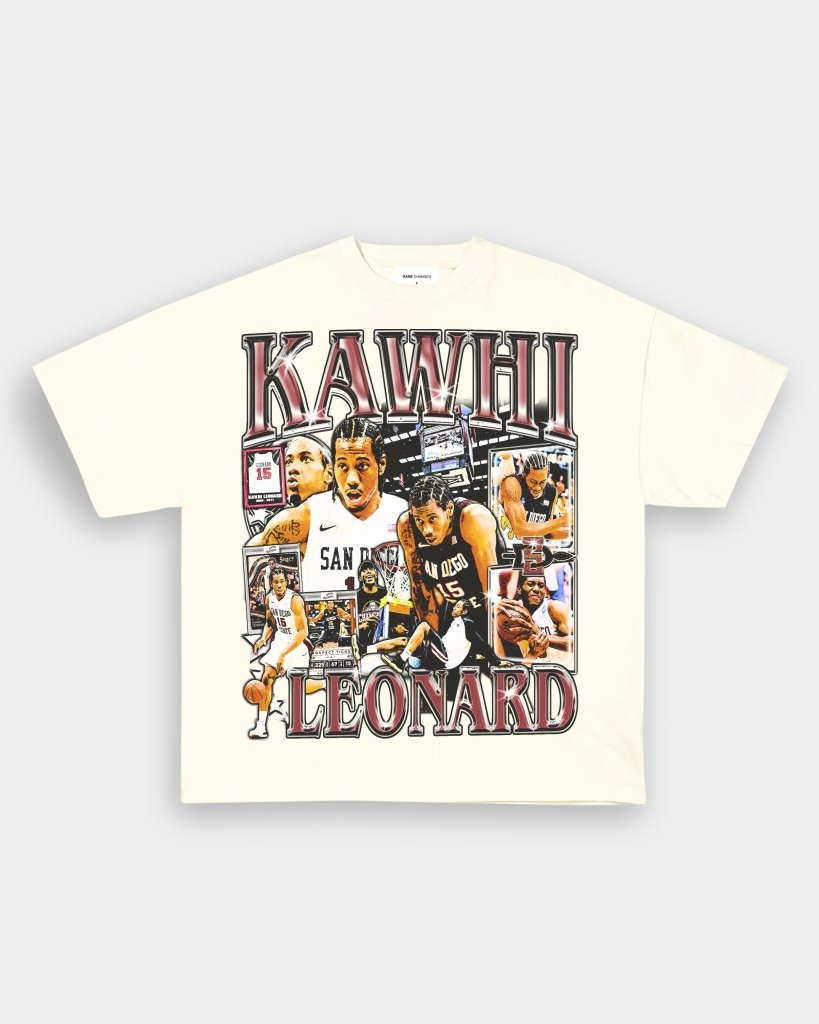 KAWHI LEONARD - SDSU TEE - VIP - GAME CHANGERS TEE