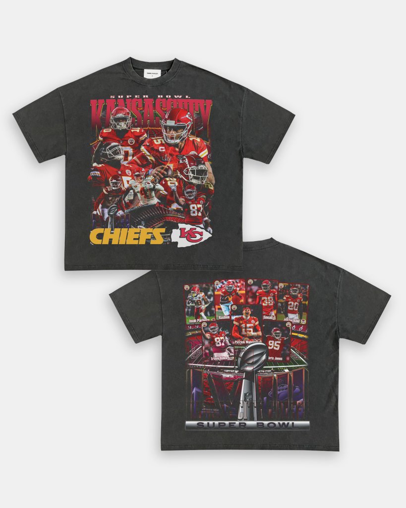 KC CHIEFS - SB LVIII TEE - [DS] - VIP - GAME CHANGERS TEE