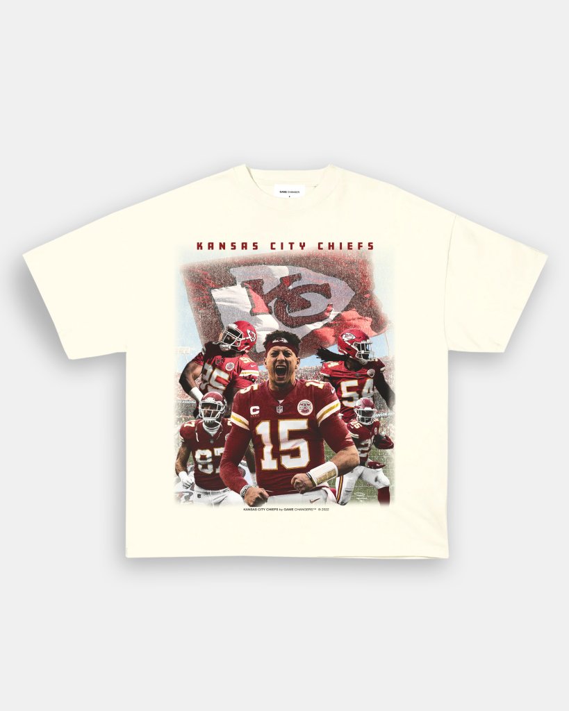 KC CHIEFS VINTAGE TEE - VIP - GAME CHANGERS TEE