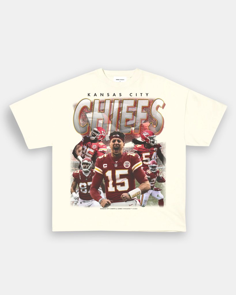 KC CHIEFS VINTAGE TEE (VERSION 2) - VIP - GAME CHANGERS TEE