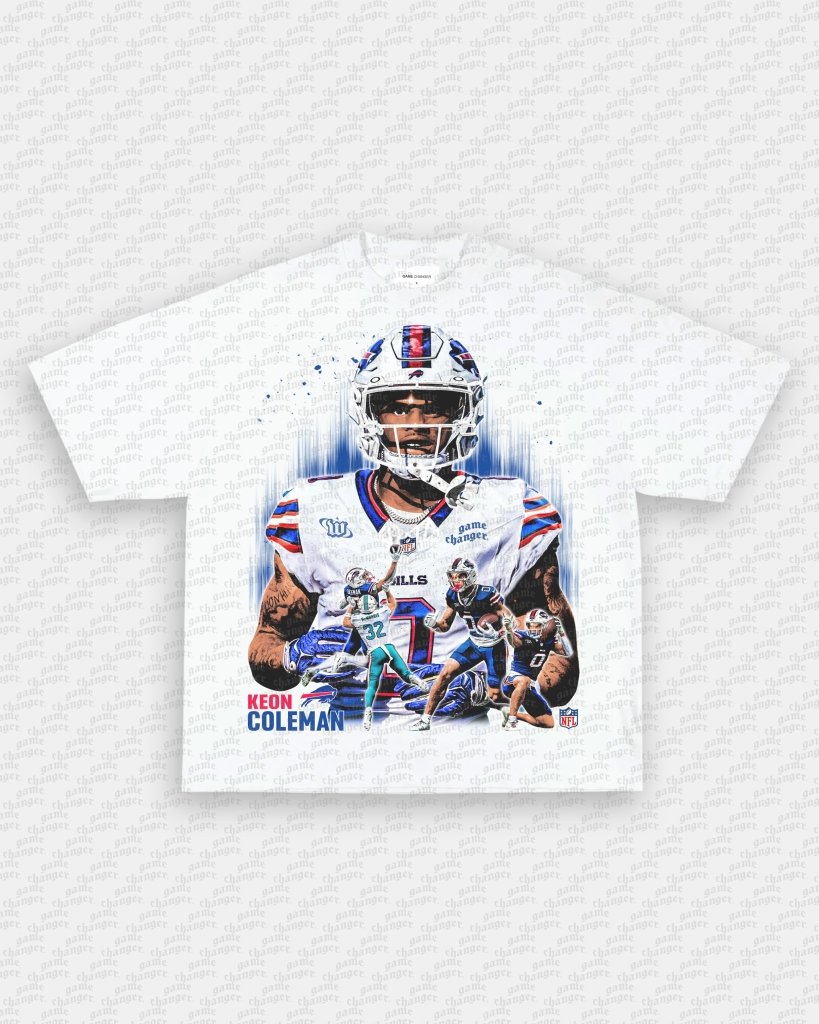 KEON COLEMAN - BILLS TEE - VIP - GAME CHANGERS TEE