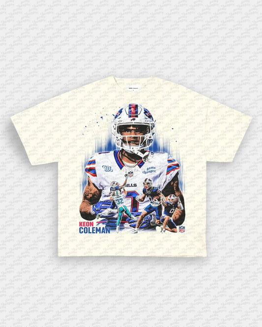 KEON COLEMAN - BILLS TEE - VIP - GAME CHANGERS TEE