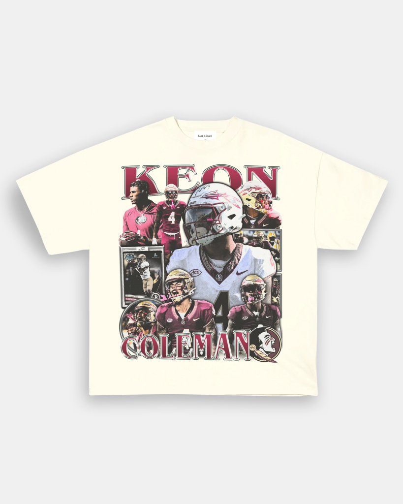 KEON COLEMAN TEE - VIP - GAME CHANGERS TEE