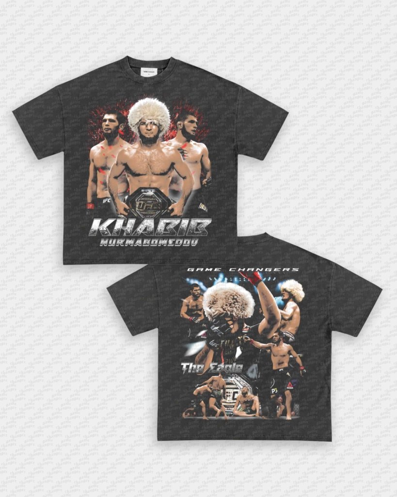 KHABIB NURMAGOMEDOV V2 TEE - [DS] - VIP - GAME CHANGERS - GAME CHANGERS GRAPHIC TEE