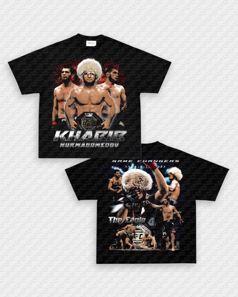 KHABIB NURMAGOMEDOV V2 TEE - [DS] - VIP - GAME CHANGERS - GAME CHANGERS GRAPHIC TEE