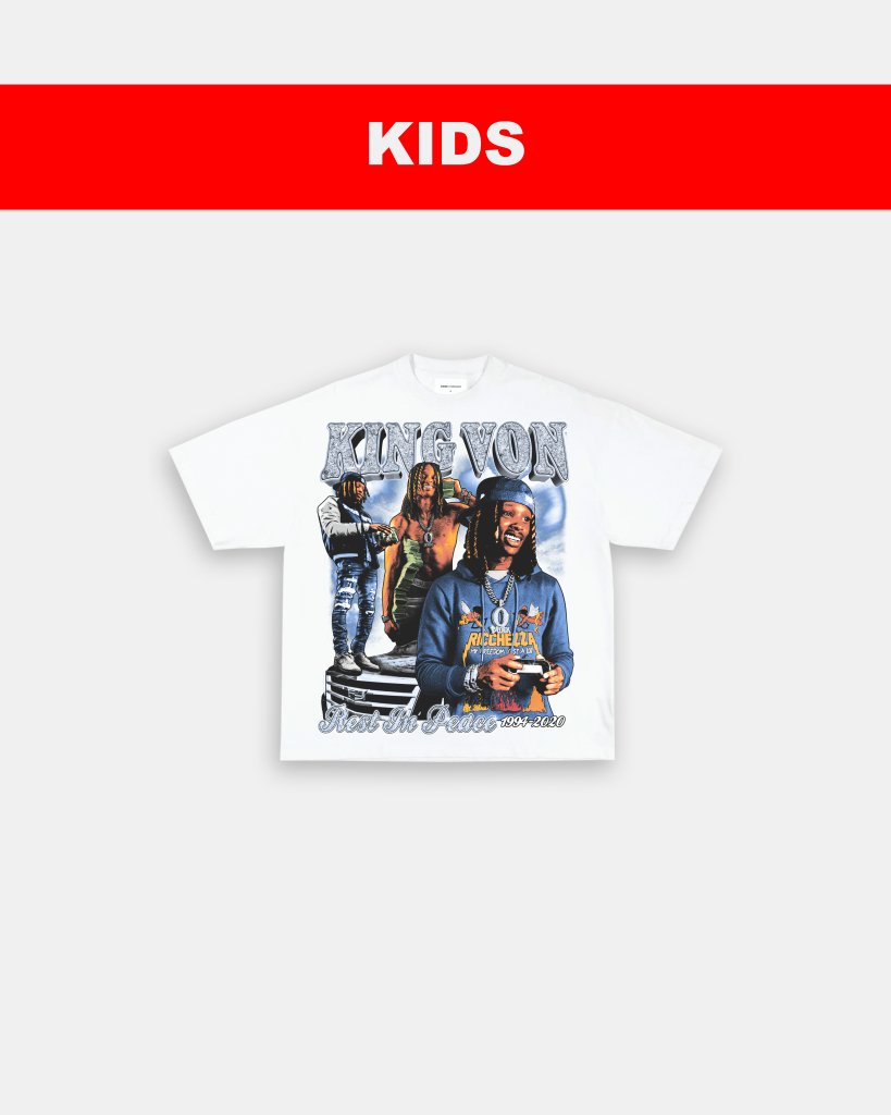 KING VON 2 - KIDS TEE - VIP - GAME CHANGERS TEE