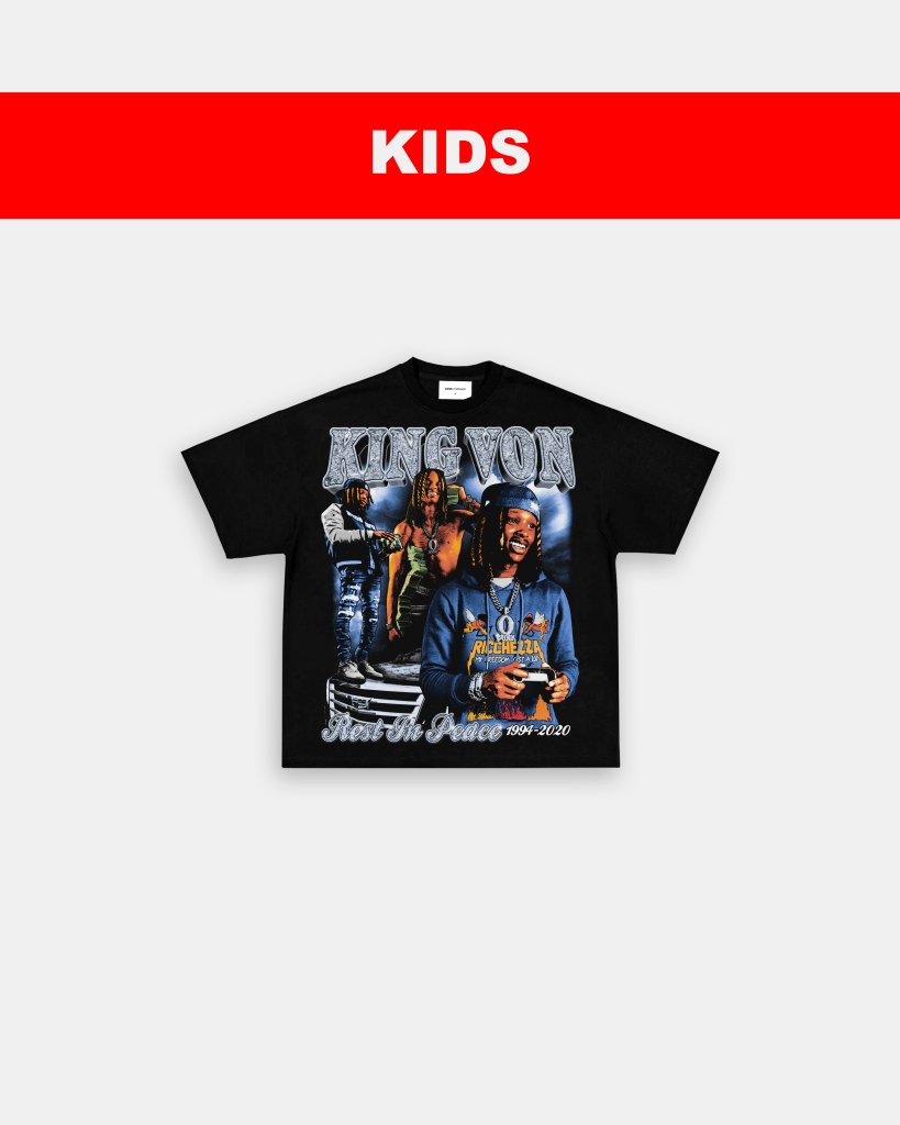 KING VON 2 - KIDS TEE - VIP - GAME CHANGERS TEE