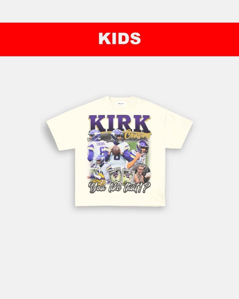 KIRK COUSINS - KIDS TEE - VIP - GAME CHANGERS TEE