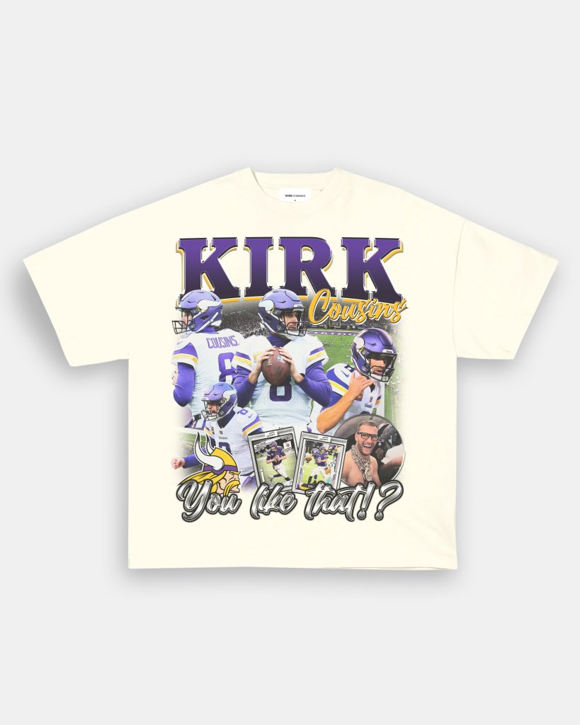 KIRK COUSINS TEE - VIP - GAME CHANGERS TEE