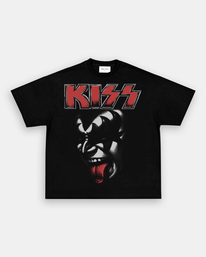 KISS BIG FACE TEE - VIP - GAME CHANGERS - GAME CHANGERS GRAPHIC TEE