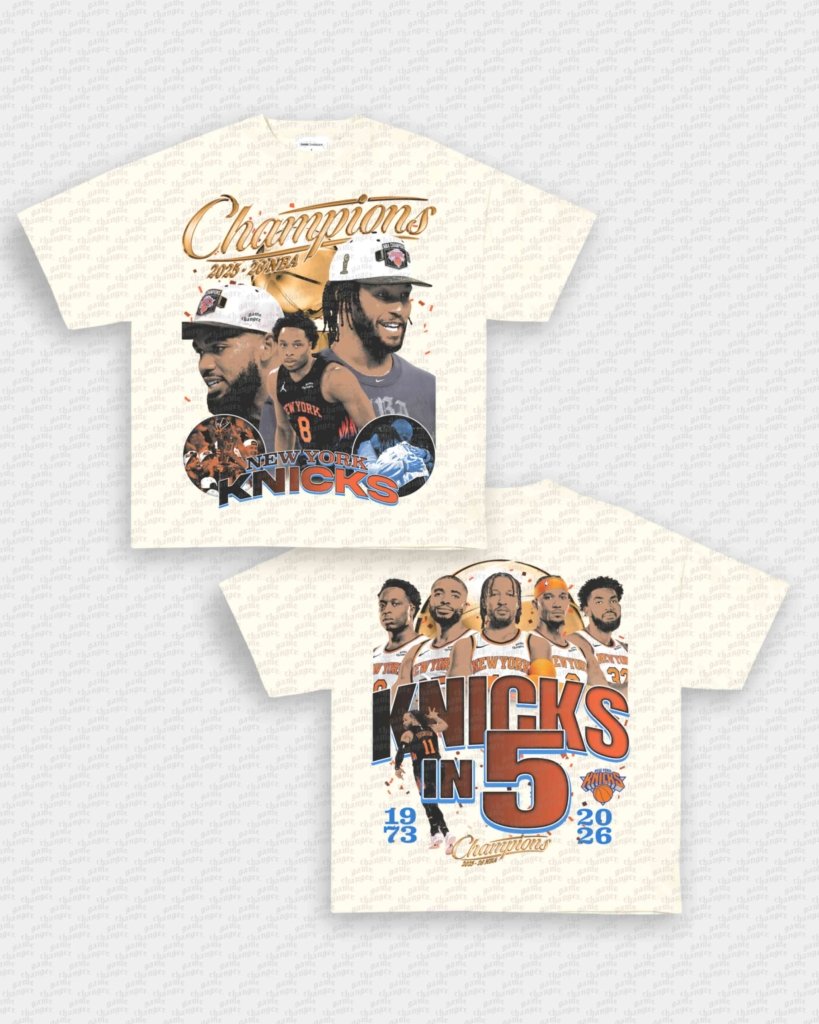 KNICKS IN 5 TEE - [DS] - VIP - GAME CHANGERS - GAME CHANGERS GRAPHIC TEE