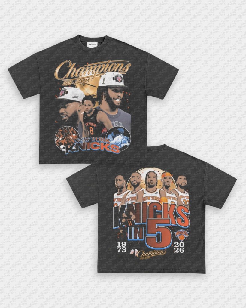 KNICKS IN 5 TEE - [DS] - VIP - GAME CHANGERS - GAME CHANGERS GRAPHIC TEE