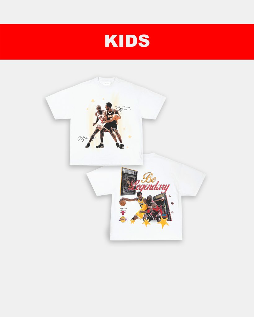 KOBE VS MJ - KIDS TEE - [DS] - VIP - GAME CHANGERS TEE