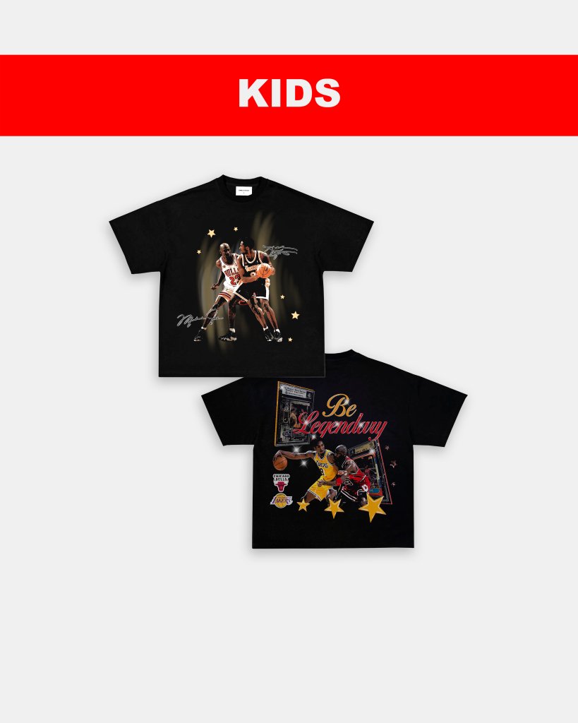 KOBE VS MJ - KIDS TEE - [DS] - VIP - GAME CHANGERS TEE