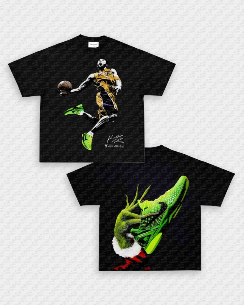 KOBE X GRINCH BP TEE - [DS] - VIP - GAME CHANGERS - GAME CHANGERS GRAPHIC TEE