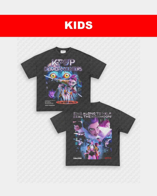 KPOP DEMON HUNTERS - KIDS TEE - [DS] - VIP - GAME CHANGERS - GAME CHANGERS GRAPHIC TEE