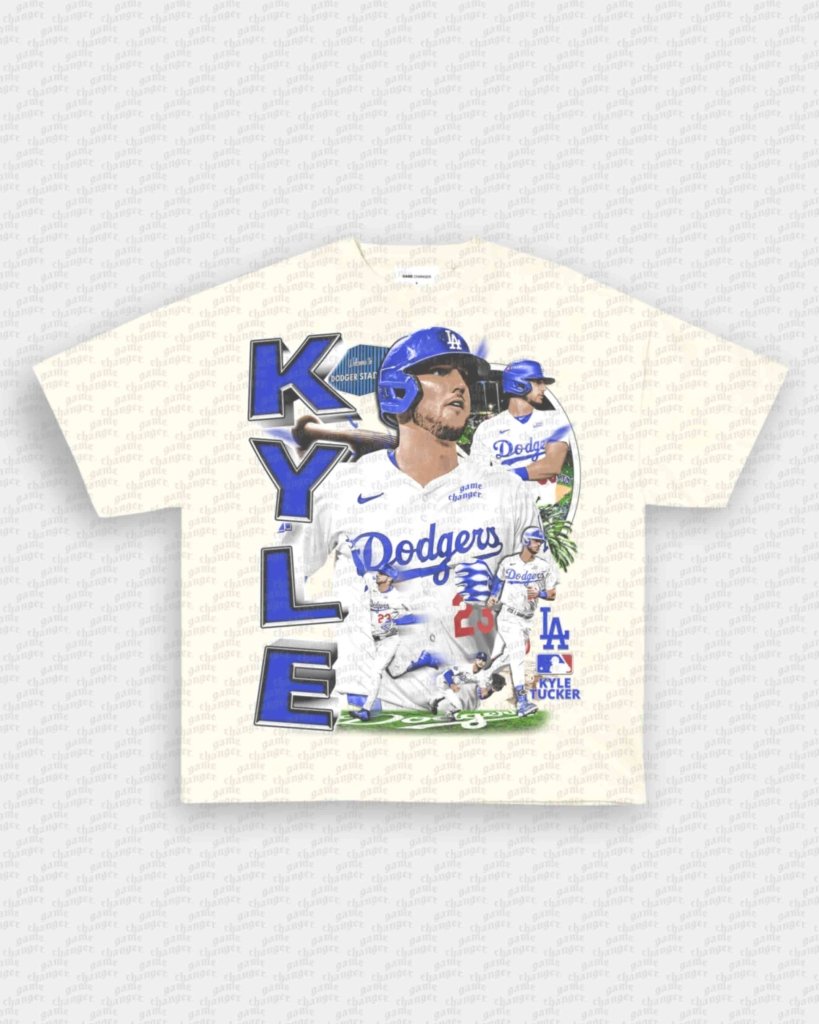 KYLE TUCKER - DODGERS TEE - VIP - GAME CHANGERS - GAME CHANGERS GRAPHIC TEE