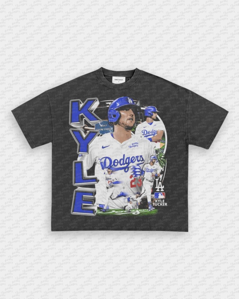KYLE TUCKER - DODGERS TEE - VIP - GAME CHANGERS - GAME CHANGERS GRAPHIC TEE