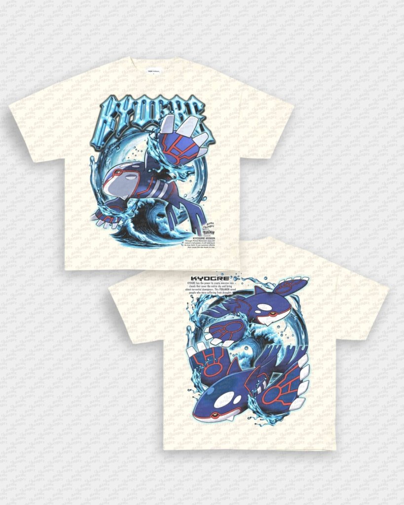 KYOGRE TEE - [DS] - VIP - GAME CHANGERS - GAME CHANGERS GRAPHIC TEE