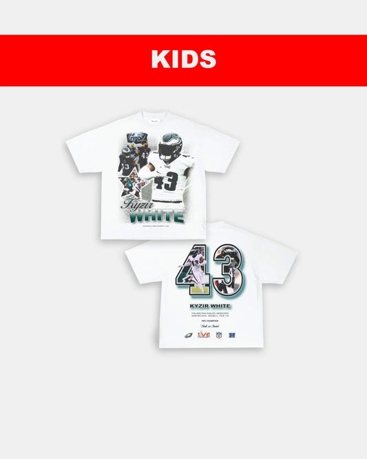 KYZIR WHITE - KIDS TEE - [DS] - VIP - GAME CHANGERS TEE