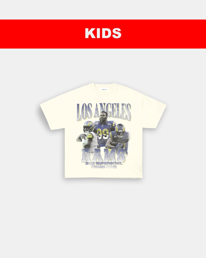 LA RAMS V2 - KIDS TEE - VIP - GAME CHANGERS TEE