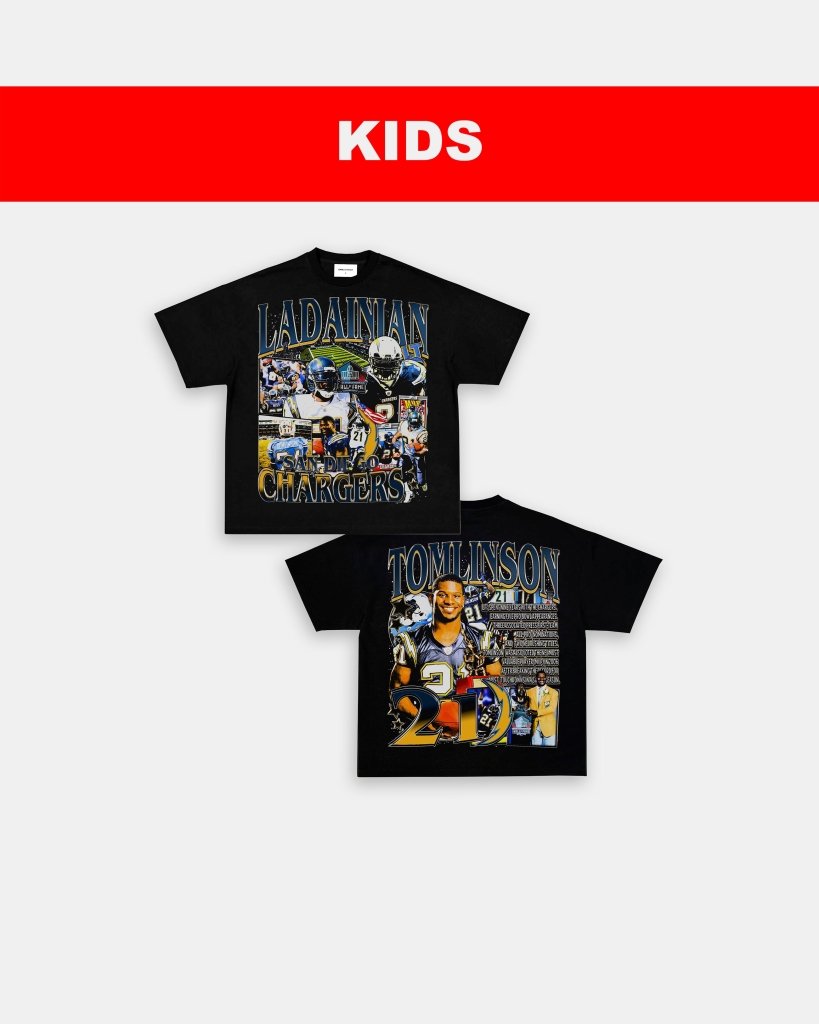 LADAINIAN TOMLINSON 2 DS - KIDS TEE [DS] - VIP - GAME CHANGERS TEE