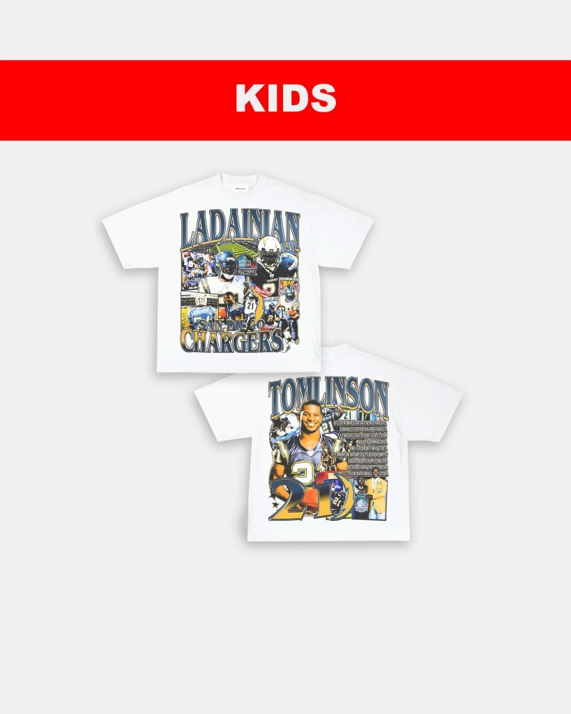 LADAINIAN TOMLINSON 2 DS - KIDS TEE [DS] - VIP - GAME CHANGERS TEE