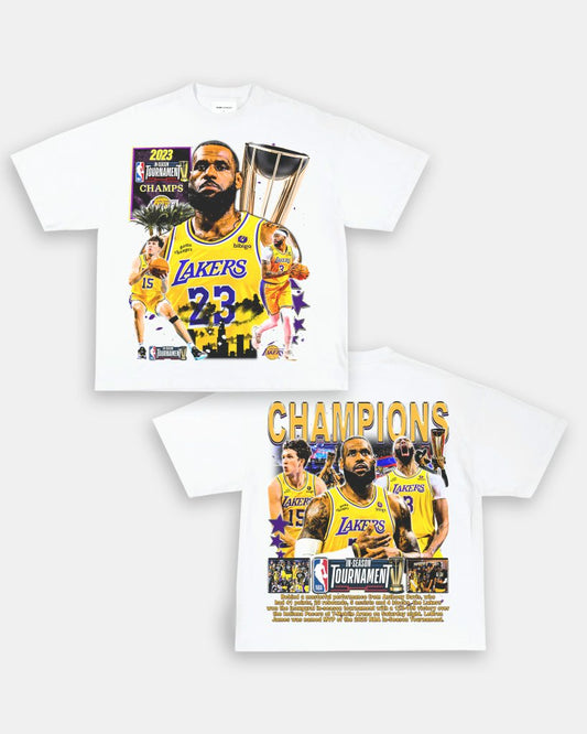 LAKERS IST CHAMPS TEE - [DS] - VIP - GAME CHANGERS TEE