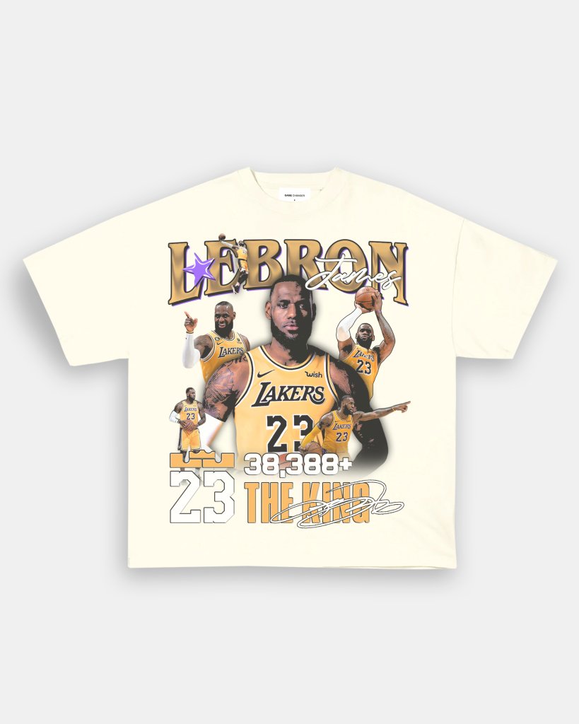 LAKERS LEBRON TEE - VIP - GAME CHANGERS TEE