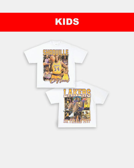 LAkERS SHAQ - KIDS TEE - [DS] - VIP - GAME CHANGERS TEE