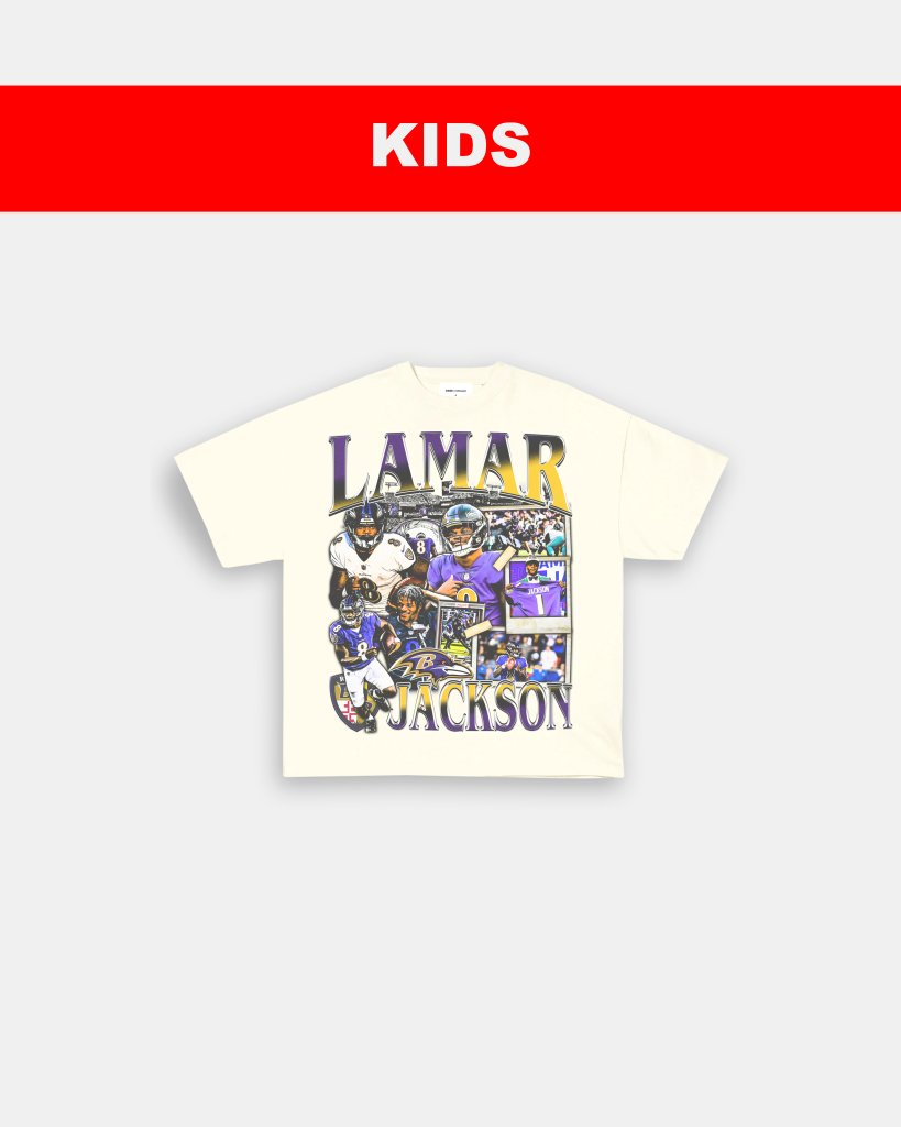 LAMAR JACKSON - KIDS TEE - VIP - GAME CHANGERS TEE