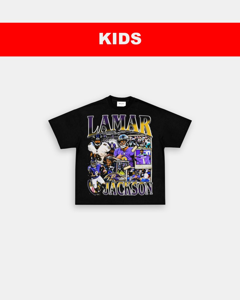 LAMAR JACKSON - KIDS TEE - VIP - GAME CHANGERS TEE
