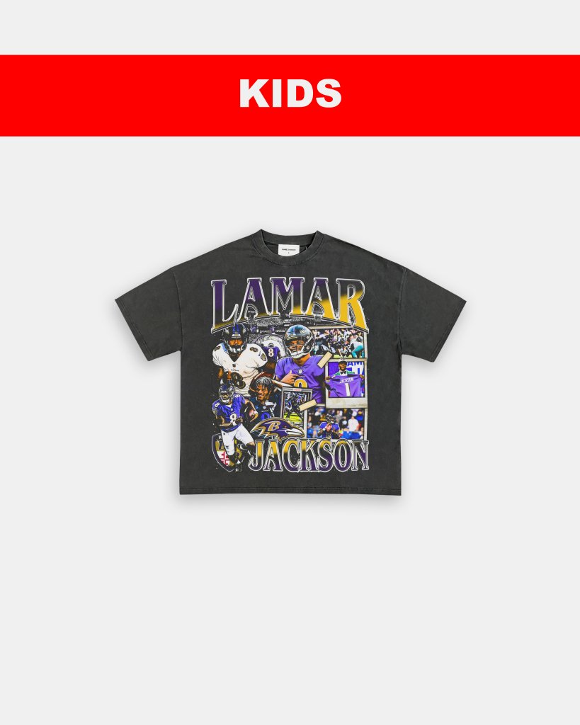 LAMAR JACKSON - KIDS TEE - VIP - GAME CHANGERS TEE