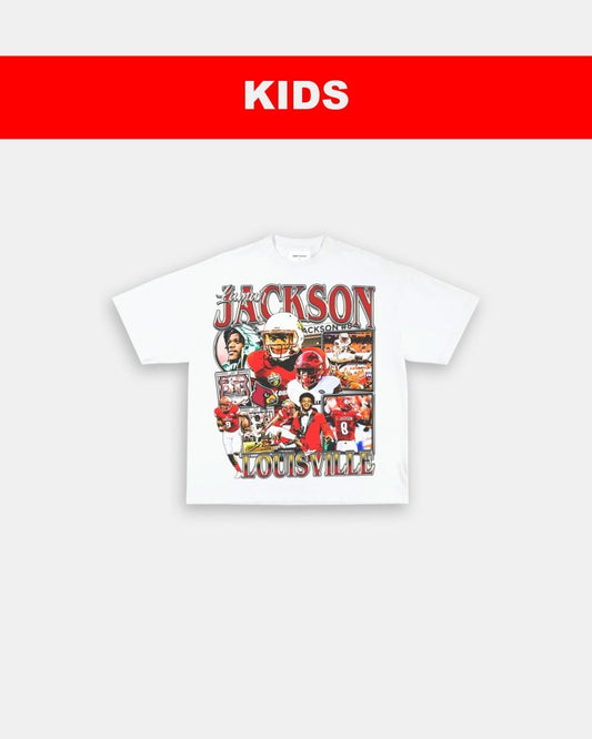 LAMAR JACKSON - LOUISVILLE - KIDS TEE - VIP - GAME CHANGERS TEE