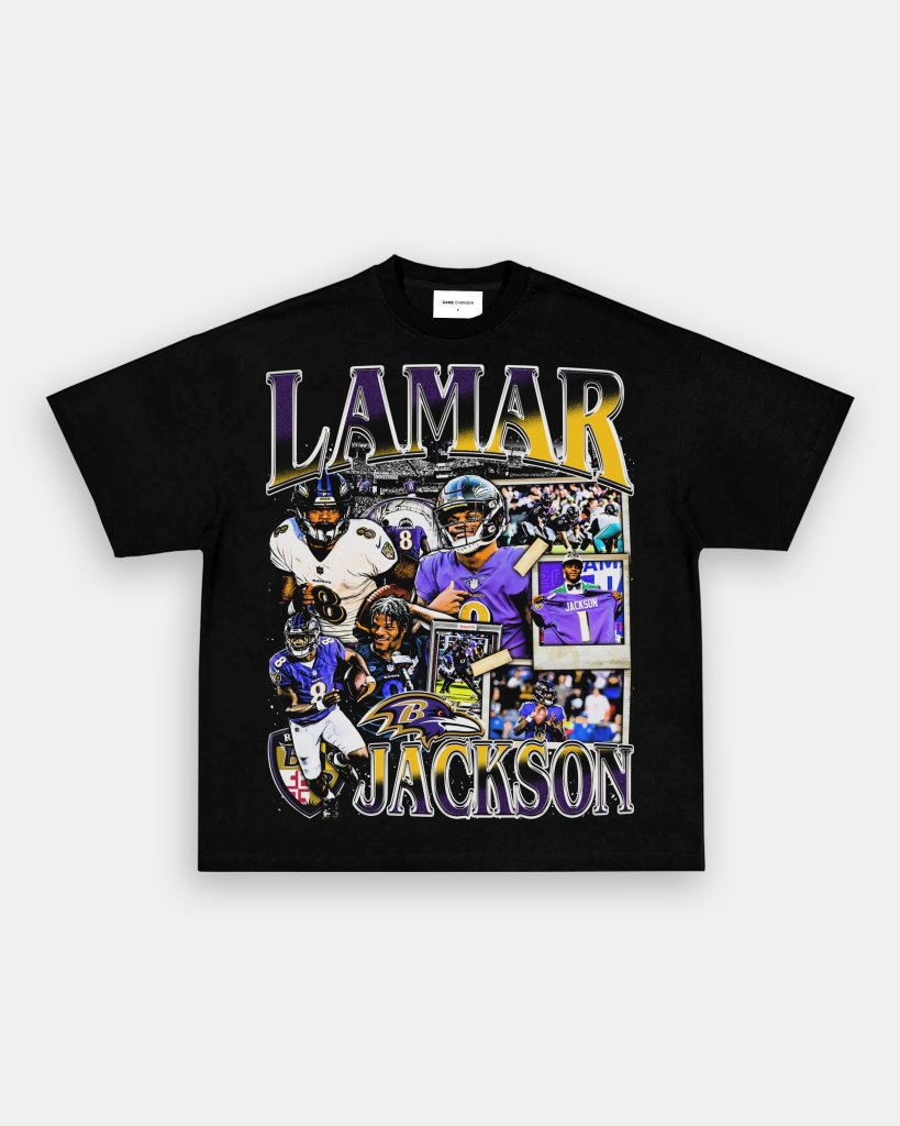 LAMAR JACKSON TEE - VIP - GAME CHANGERS TEE